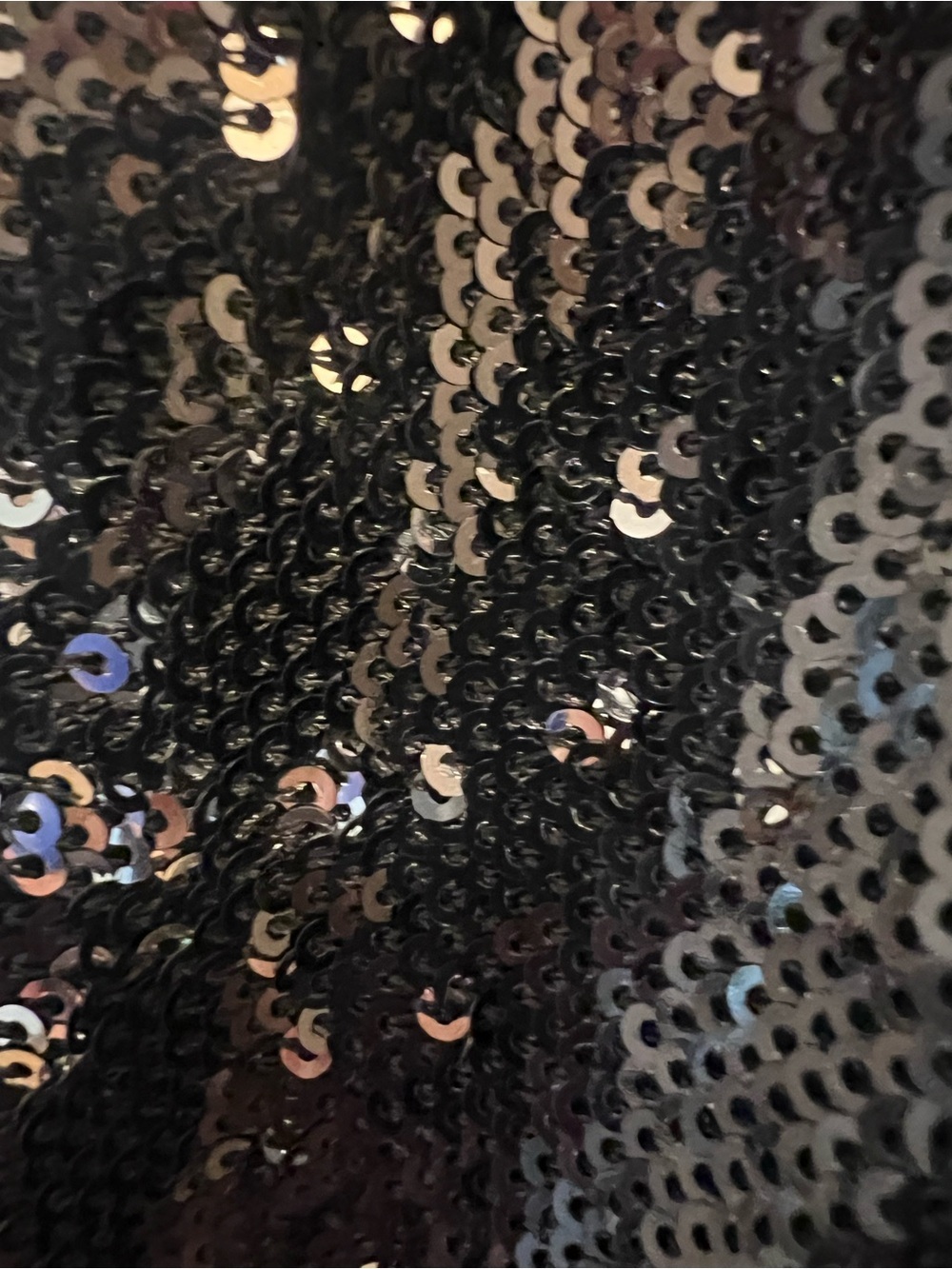 MICHAEL Michael Kors Sequin Mini Skirt Black Glam Party Festival 4 - Picture 5 of 10